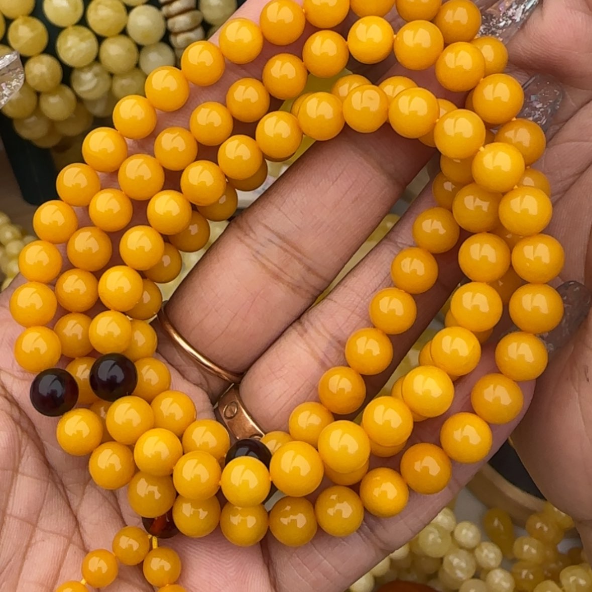 【闪购商品】蜜蜡手链未镶嵌