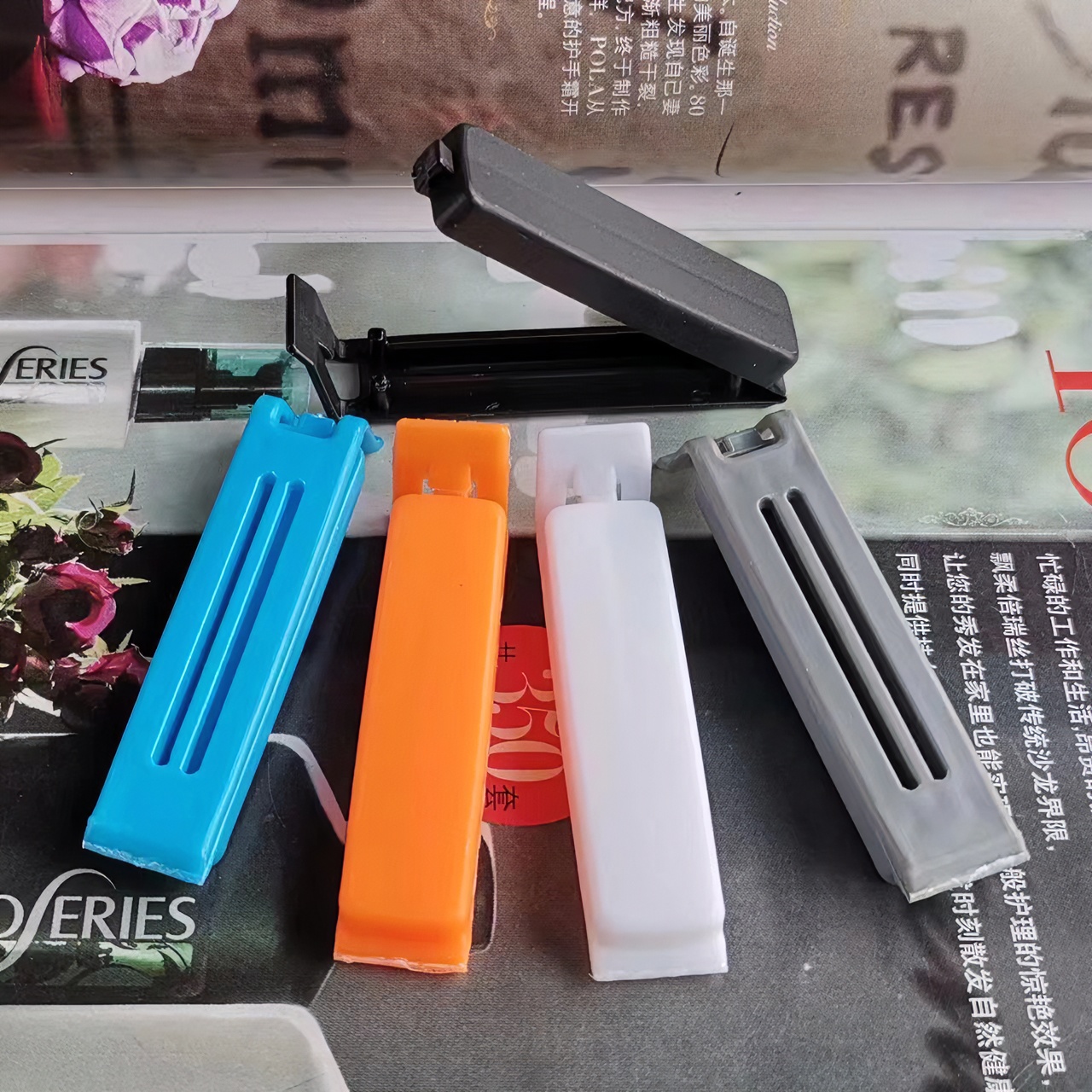封口夹一个 滋补茶厂家赞助 桑葚黑枸杞红枣干茶叶