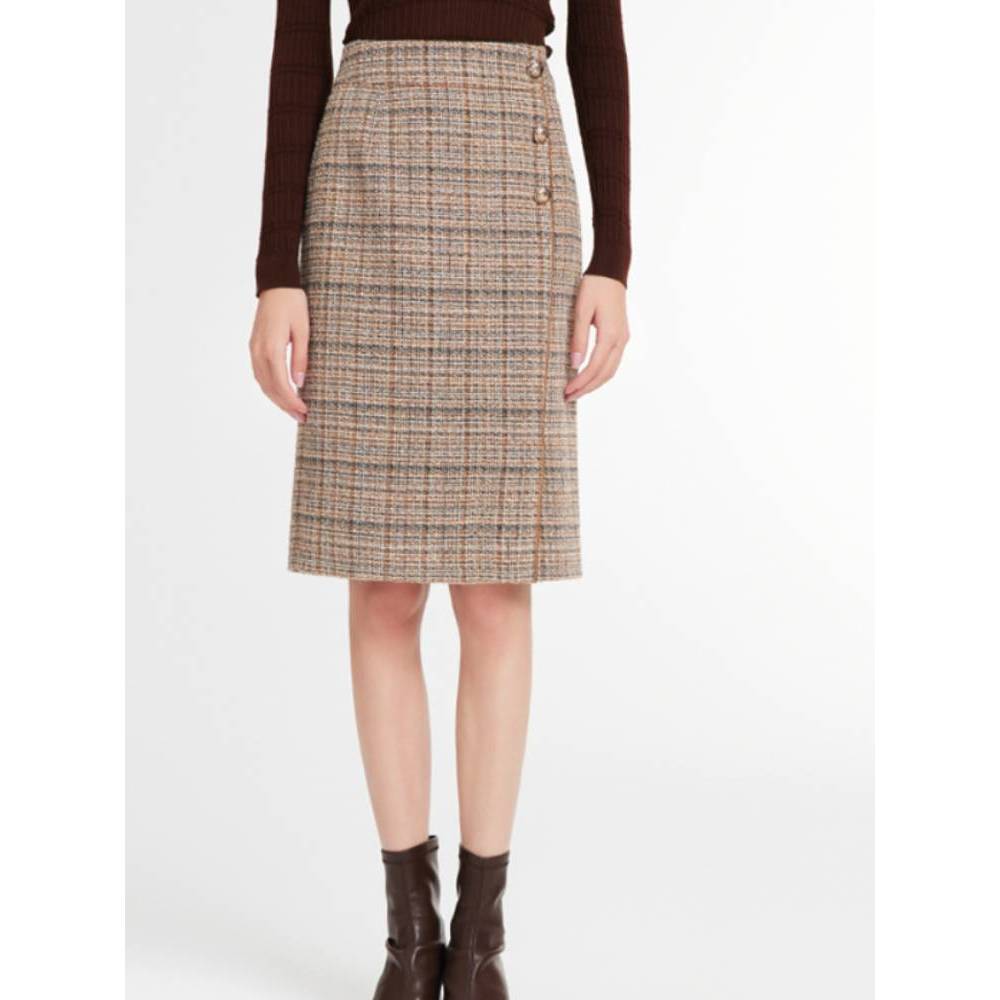 赢智尚中腰小香风半裙ZW00793