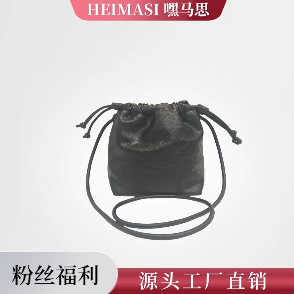 孤品  单肩斜挎包309黑