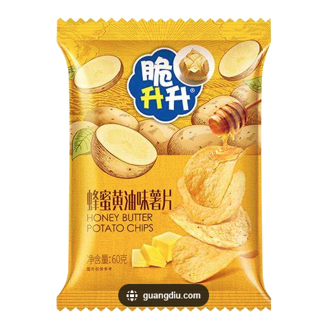 【果小姐】脆升升蜂蜜黄油薯片蜂蜜黄油味 60g