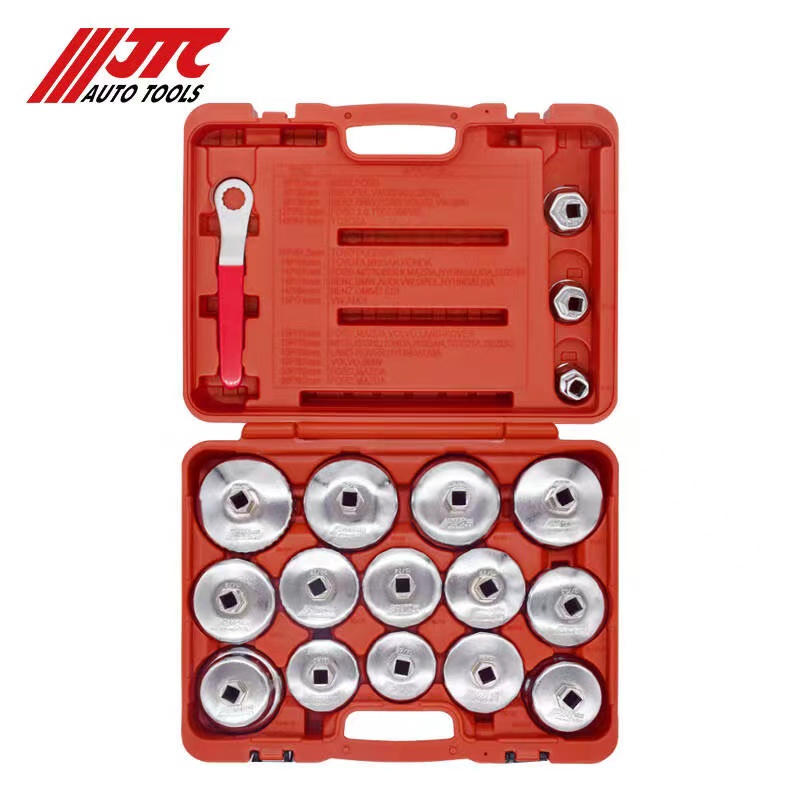 汽修专用工具工具套装汽保工具修车18PCS机油芯扳手组JTC4572