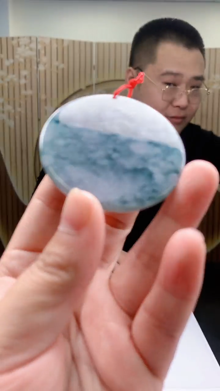 【闪购商品】定制翡翠未镶嵌4812ww-毛货吊坠33