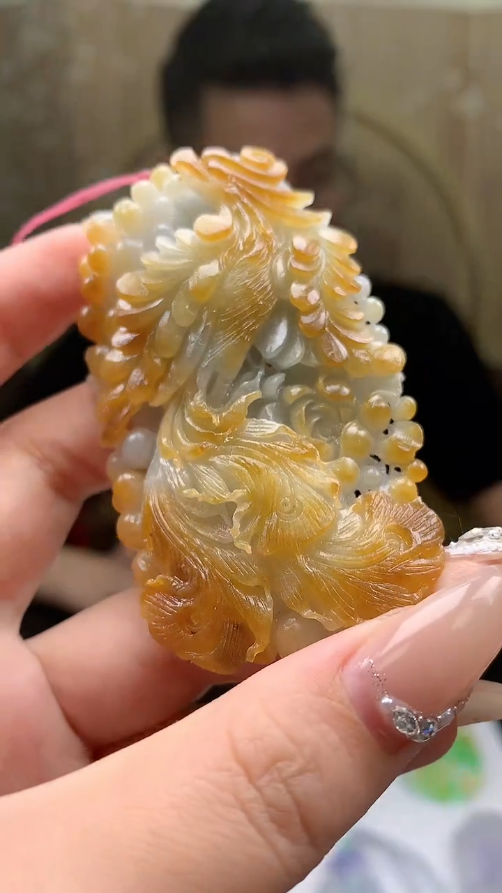 【闪购商品】定制翡翠未镶嵌5007yx-毛货吊坠88