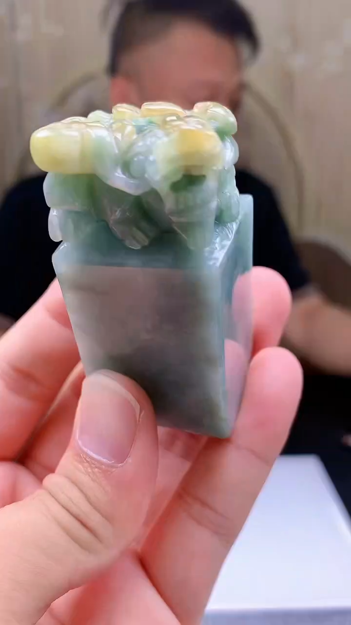 【闪购商品】定制翡翠未镶嵌4969bb-毛货貔貅246