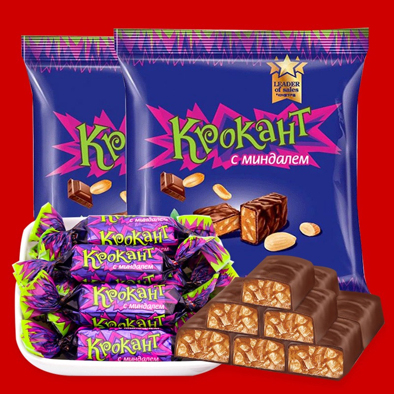 KDV紫皮糖俄罗斯正品原装进口正宗巧克力俄罗斯糖果原装进口正品