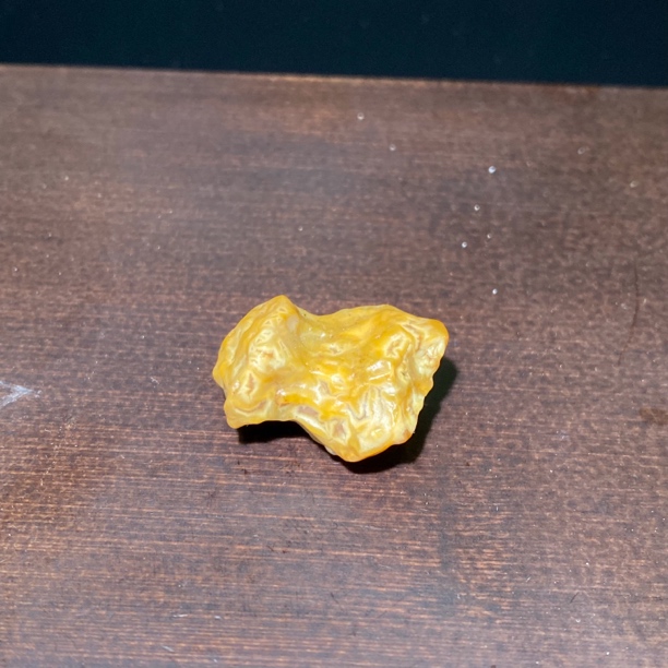 创意设计工艺品主人杯实心茶道把玩描金手捏纯手工陶瓷