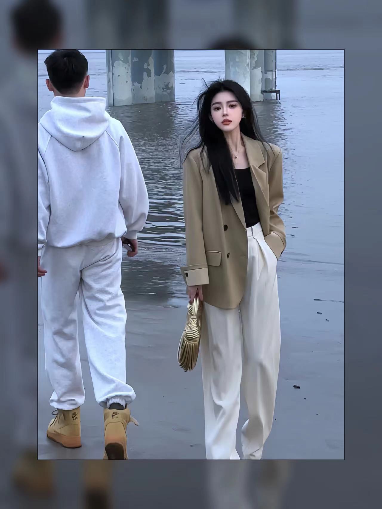 【Luis璐】晚时光 春夏新款轻奢气质时尚显瘦休闲韩西装4CWYZ2991