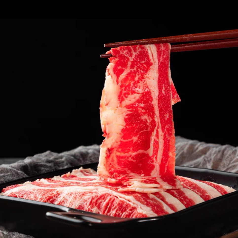 安格斯原切雪花肥牛片牛肉片
