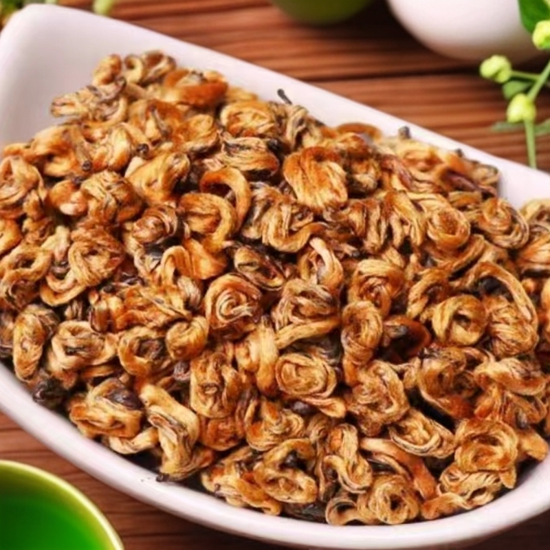 6A+蜜香红茶黄金螺云南凤庆春云南特级滇红茶特级云南滇红茶