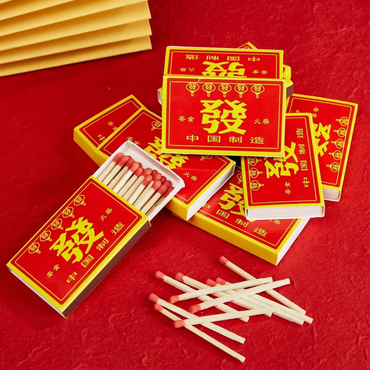 纵横/经典大头老式家用一次性复古洋火火柴喜庆火柴小盒火柴发烛