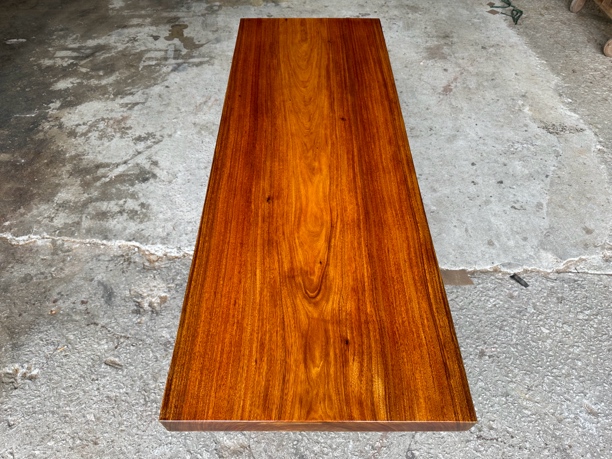 非洲绿心檀 奥坎 全方250*90*10 送同材质支架【不包邮】