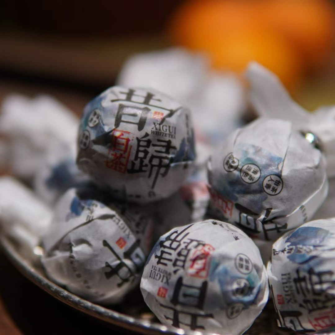 昔归白茶龙珠 云南古树白茶 