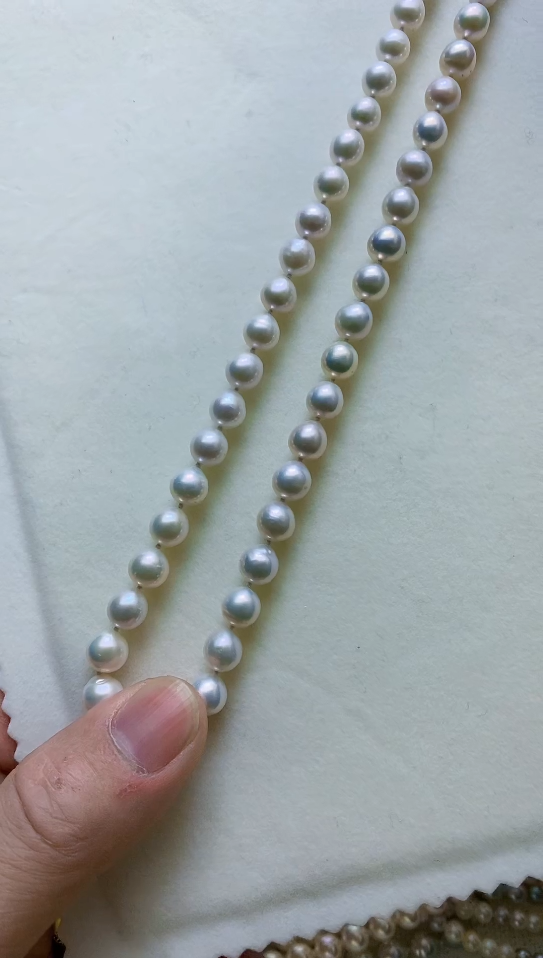【闪购商品】淡水珍珠HH未镶嵌珍珠串链p0000