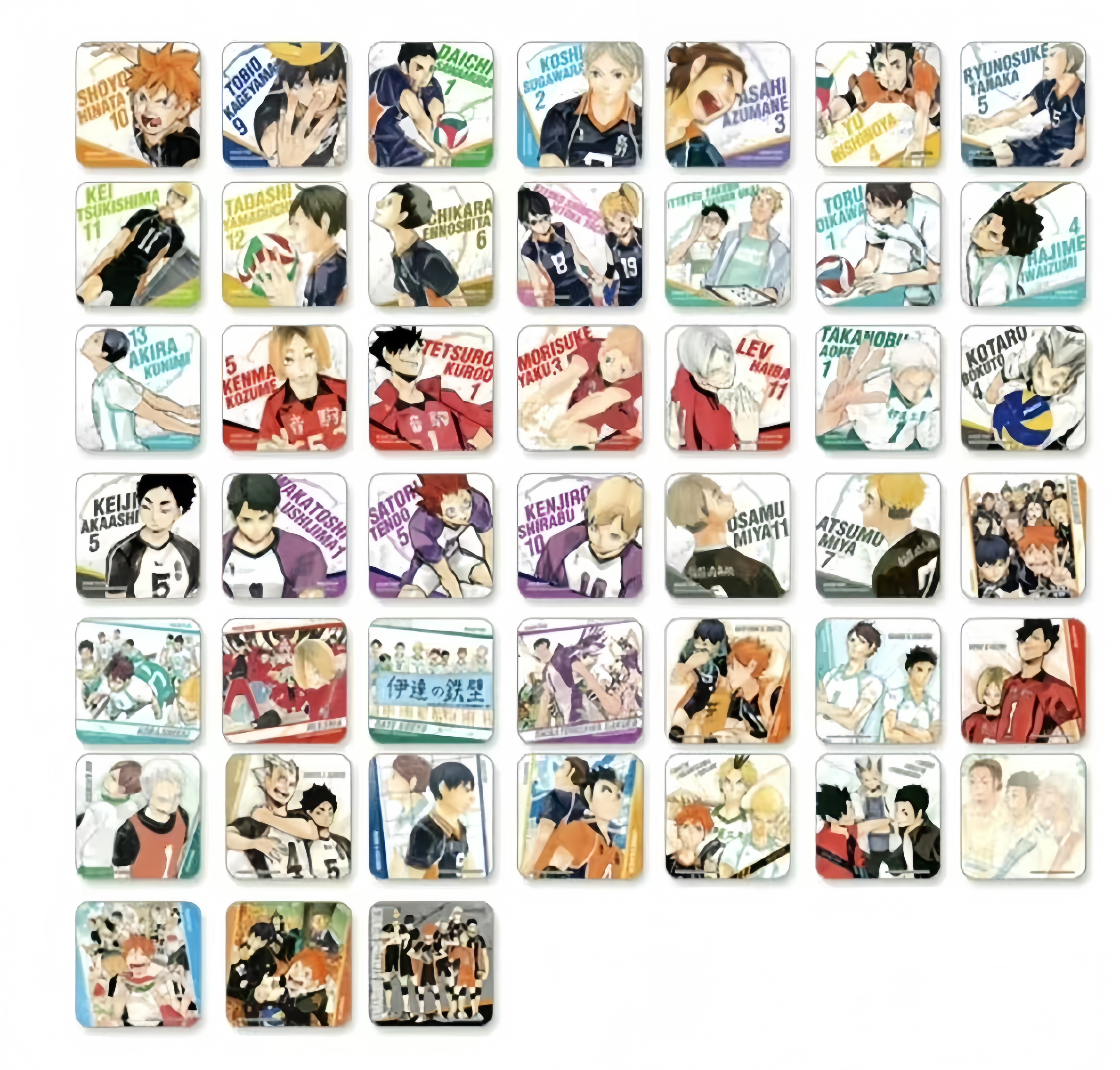 【排球少年】排球少年js原画杯垫第一弹 js限定