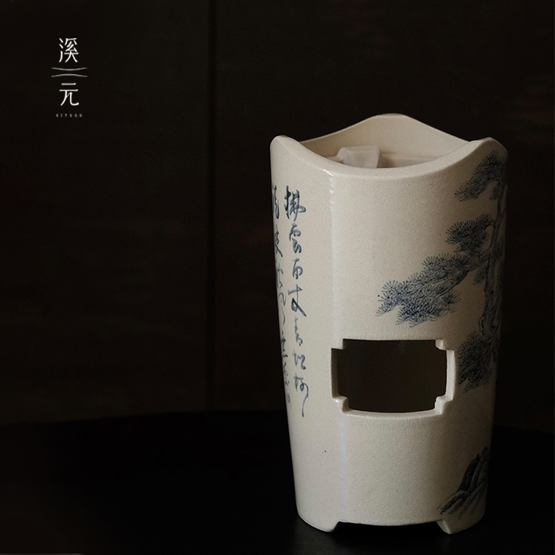 【溪元茶事】松之高炉式 陶泥风炉煮茶炉  隐