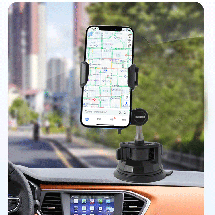 车载手机支架新款车载支架360度旋转不档出风口手机支架挂钩