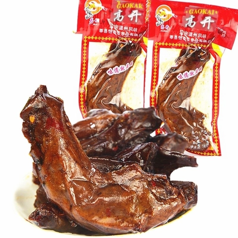 [8090童年专属]高开鸡脖正宗温州风味卤鸡脖18g/包