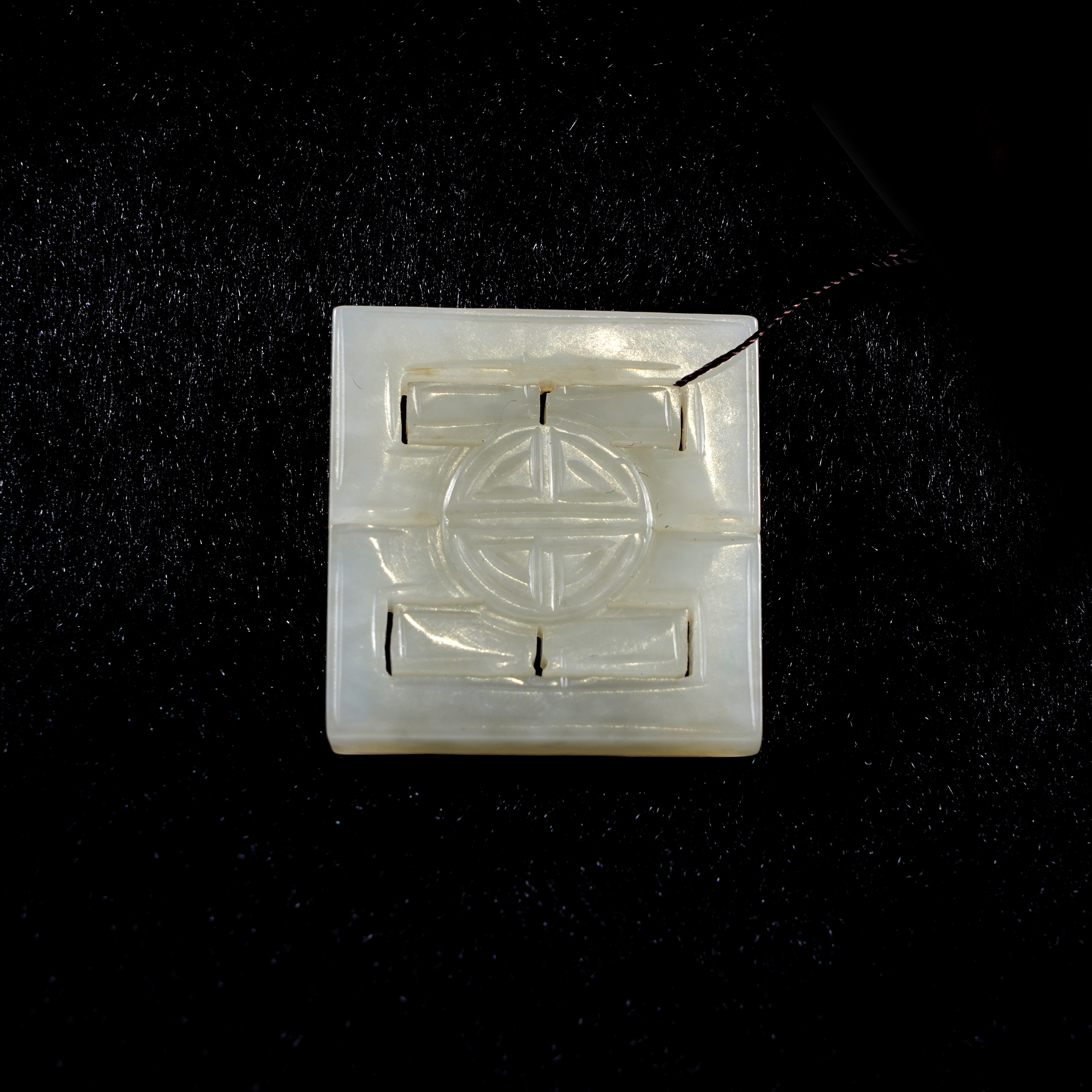 LA305053和田玉工字佩件