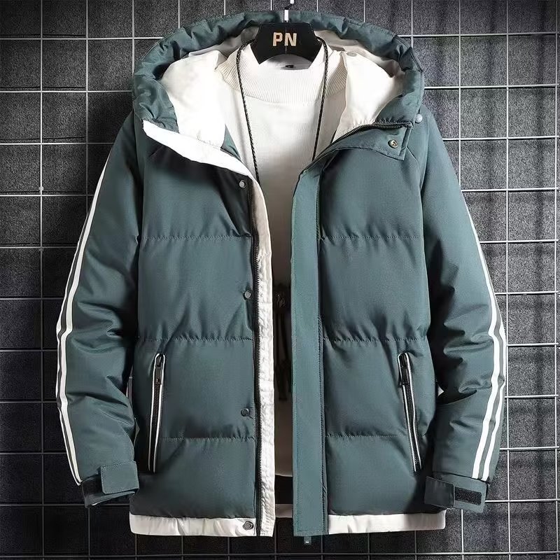 新款冬季棉服棉衣男生加厚保暖面包服时尚（冬款ins潮流服饰背心）
