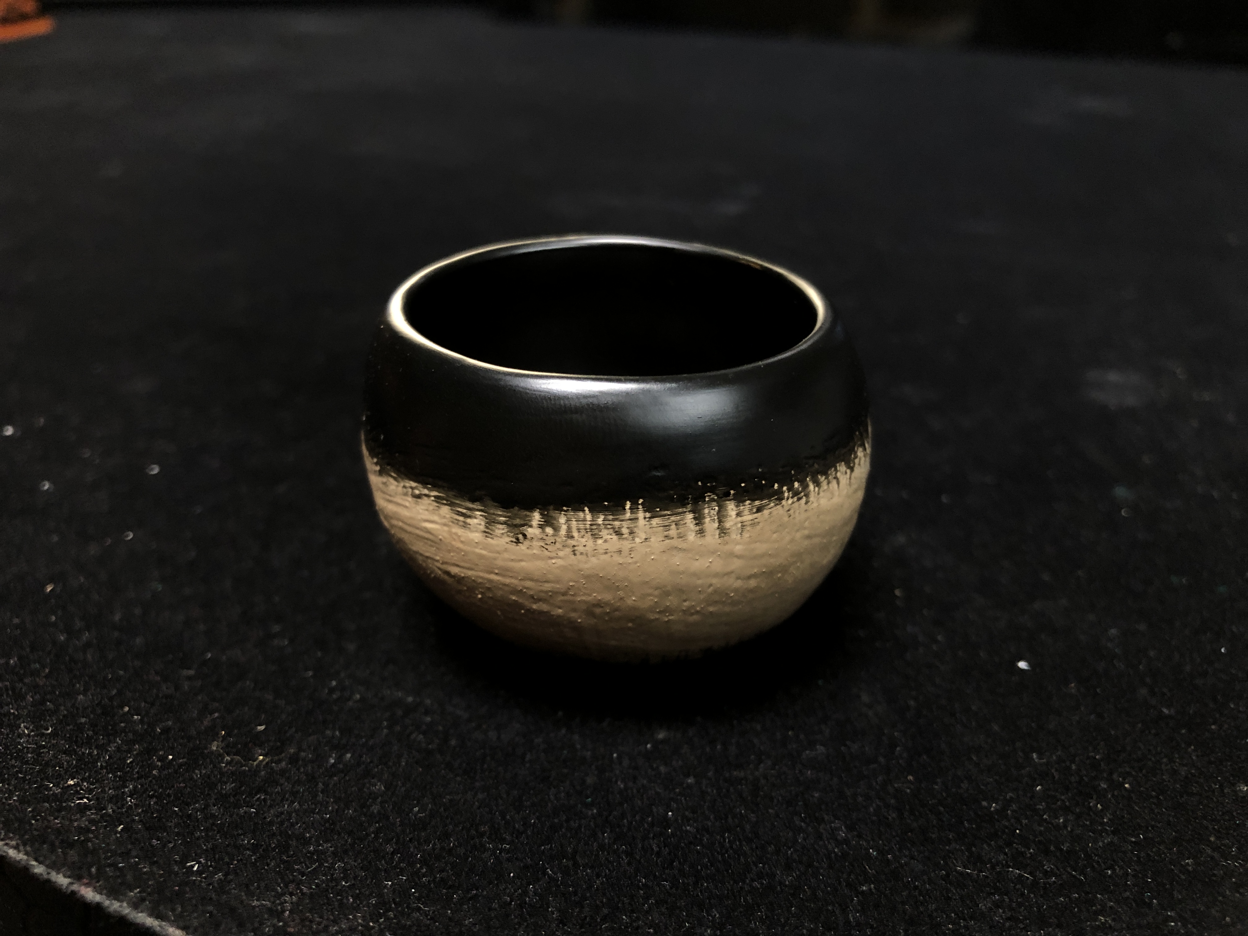 朴器匠心大漆果壳杯茶杯李子柒漆器