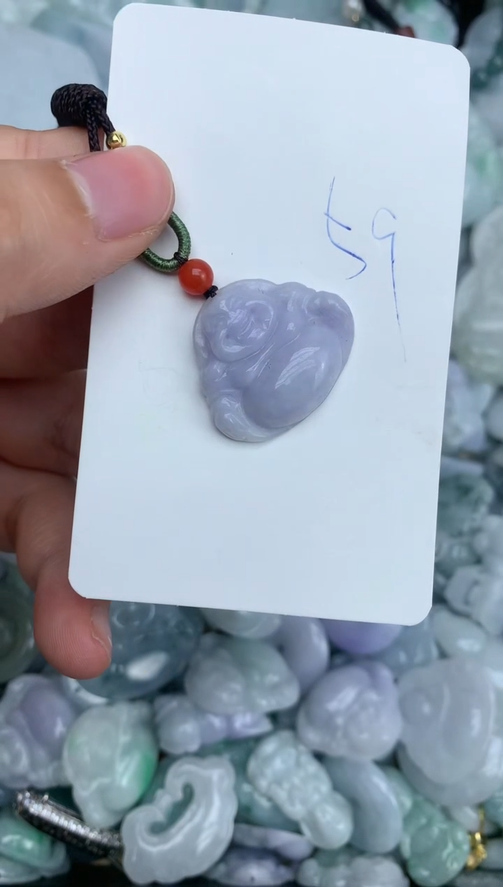 【闪购商品】翡翠颈饰未镶嵌天然缅甸A货翡翠吊坠