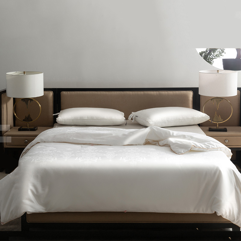 蚕丝被保暖被全棉空调被子全棉100%桑蚕丝子母被子纯棉秋冬蚕丝被