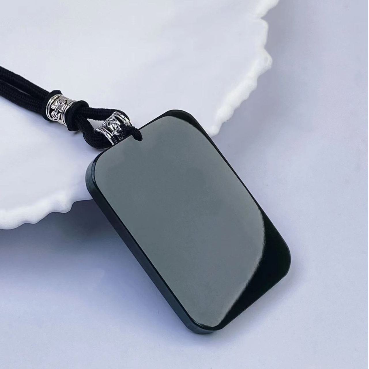 292122/天然和田玉无事牌老种老料男女同款简单大气款