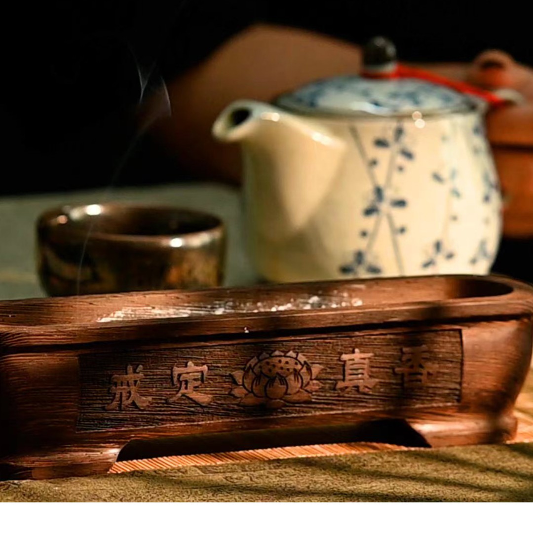 【彬宝盛】香炉鸡翅木卧材质香炉与直播间同价