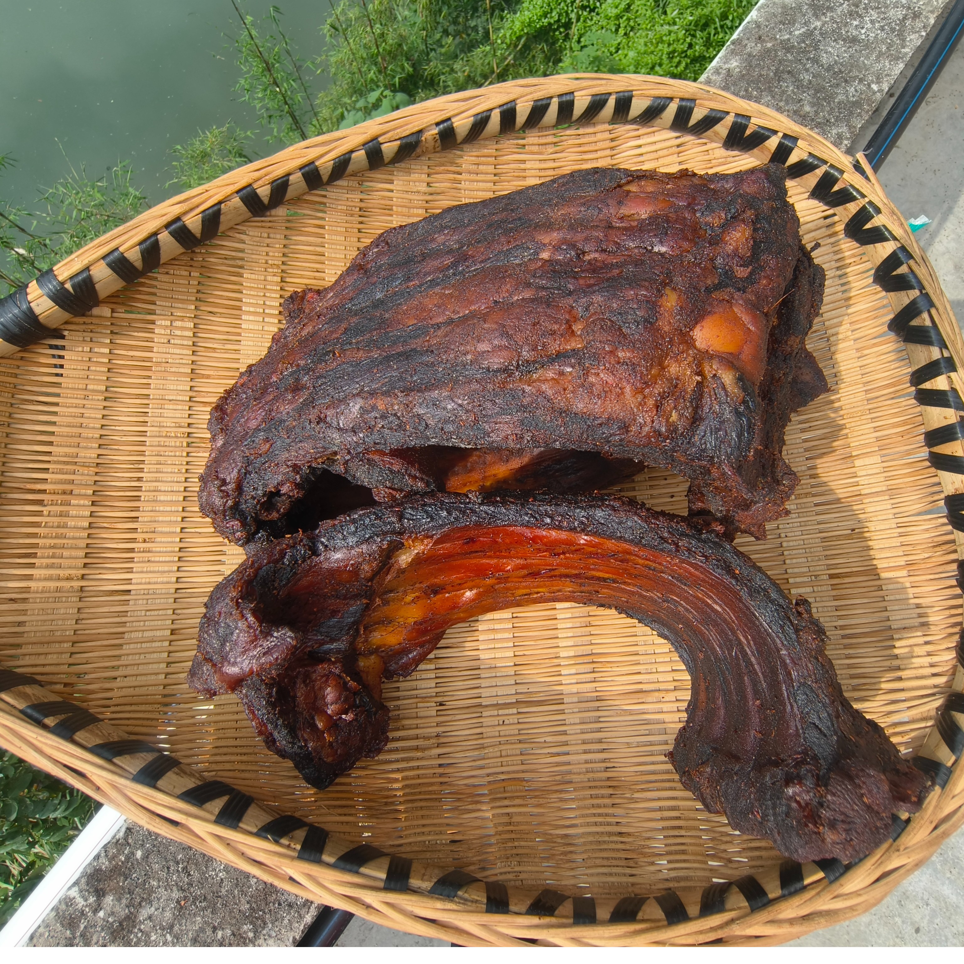 【旭姐推荐现称】贵州特产正宗纯手工农家土家柏香特色烟熏香肠腊排