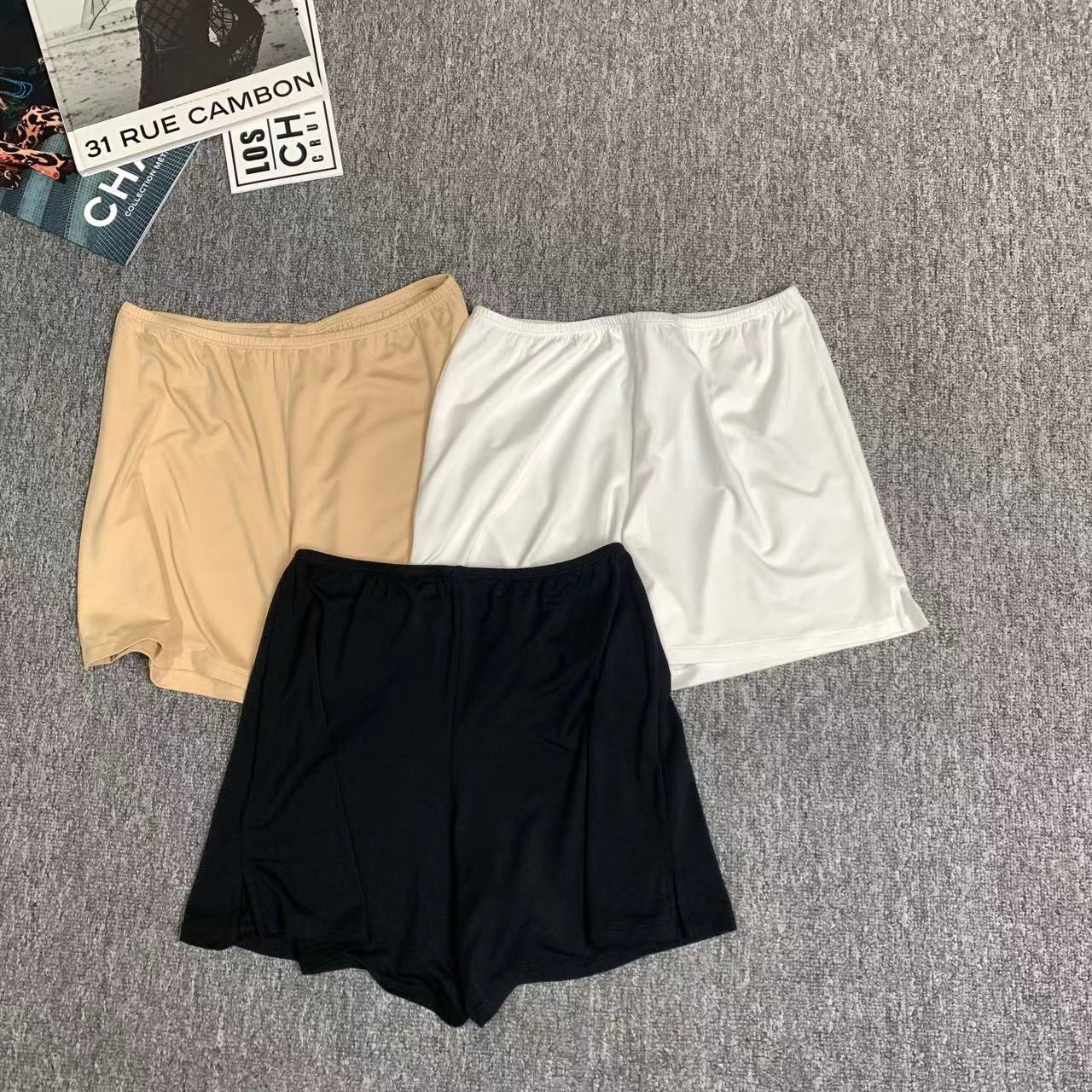 11239余小鱼 三色舒适松紧腰防走光薄款亲肤休闲打底安全裤女装