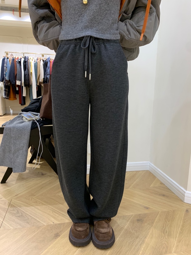 好穿微绒休闲长裤