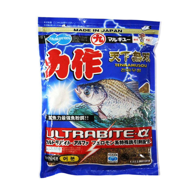 日本丸九力作天下无双500g24年新货饵料