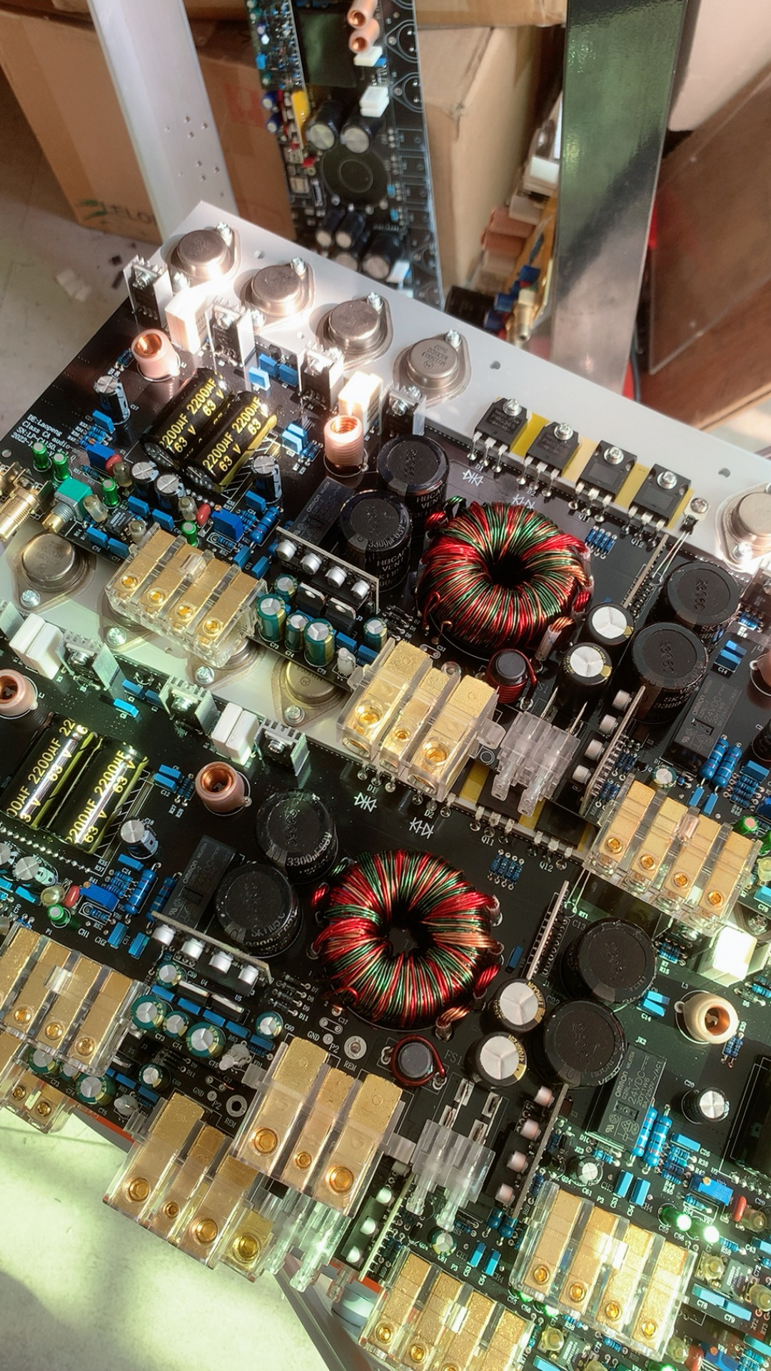 四路金封管HiFi功放额定功率150瓦