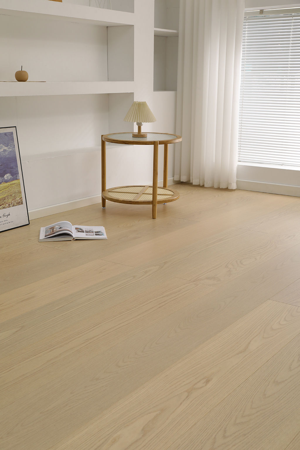 俄罗斯进口全华多层实木橡木胡桃木适用于地暖室内家装木地板