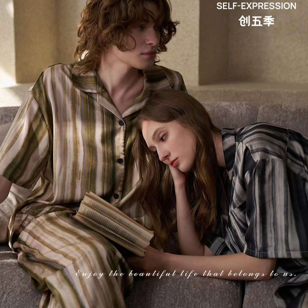 【创五季】情侣家居服套装，爱在无时无刻体现出来❤