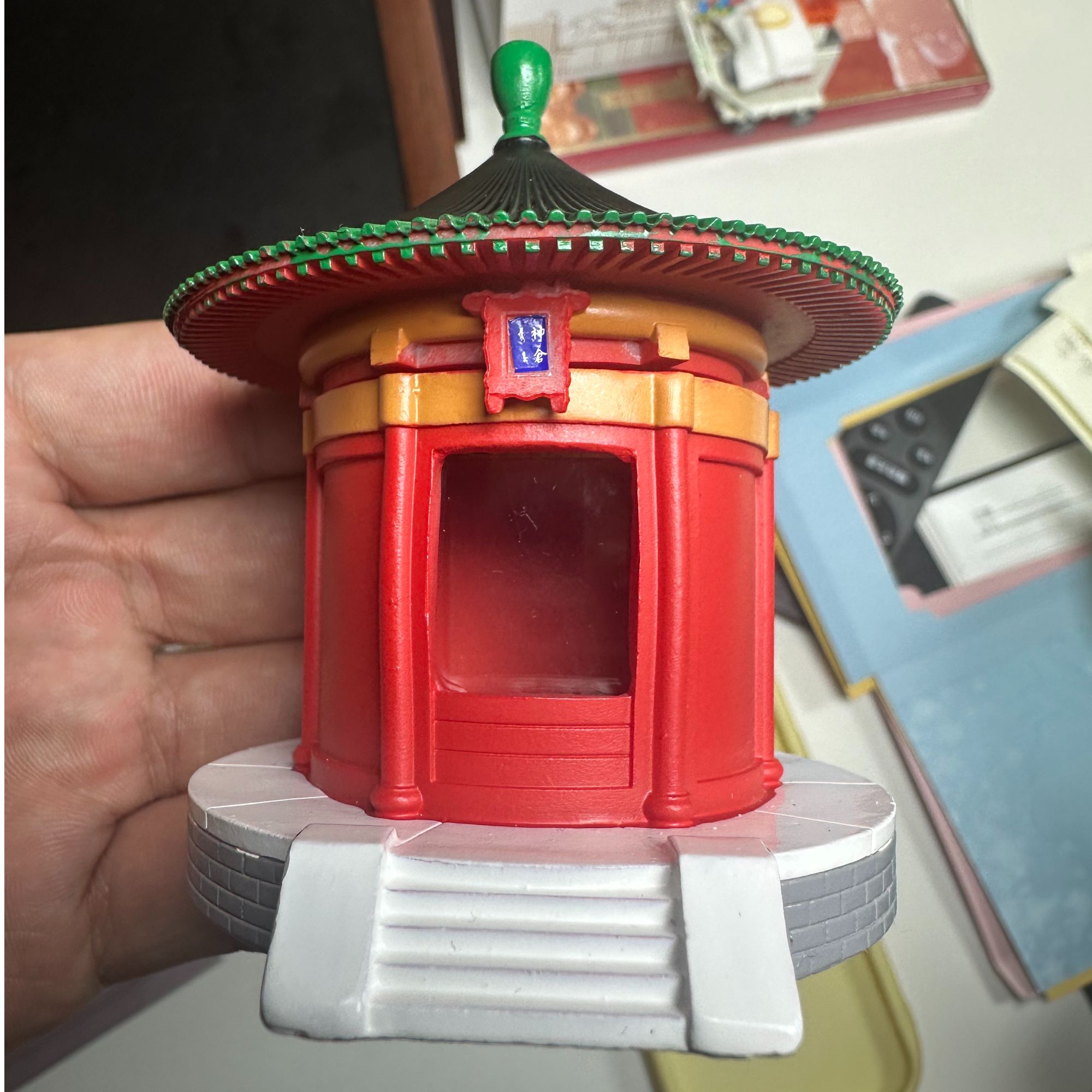 古代建筑博物馆文创神仓树脂冰箱贴