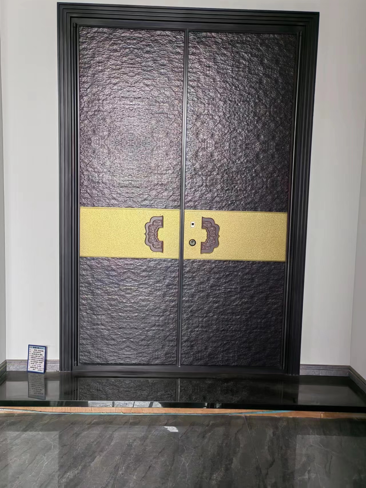 睿盛品牌铸铝别墅门