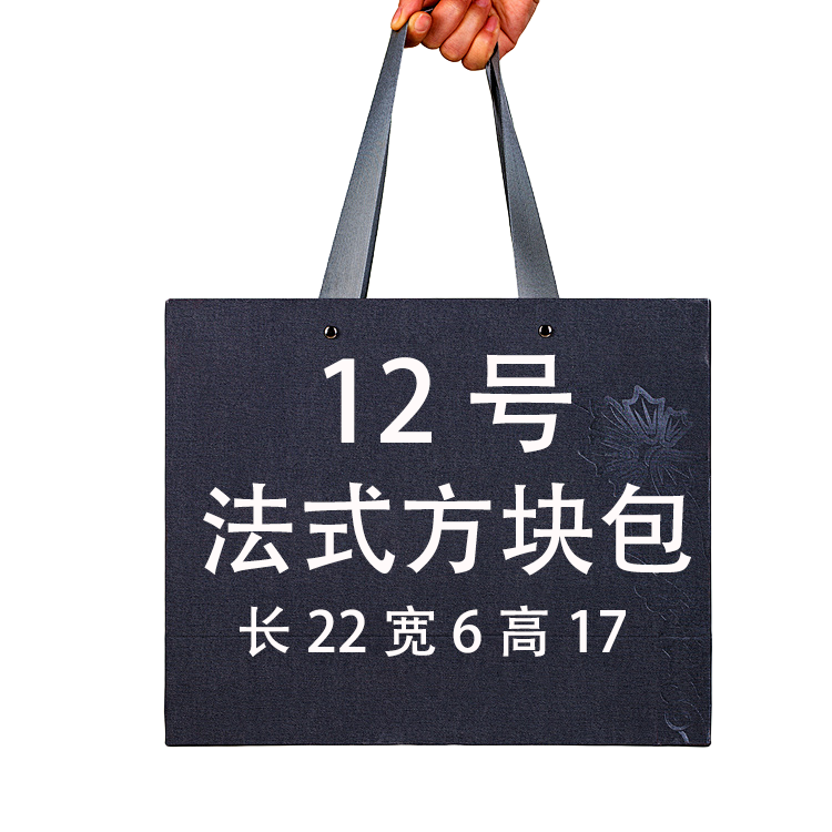 J【12号】法式方块包  时尚休闲百搭简约潮流经典法式方块包  6520