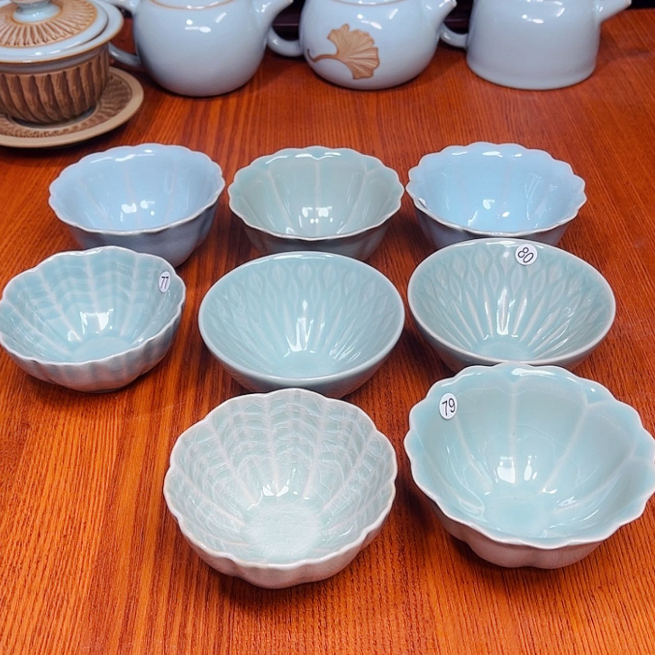 【闪购商品】汝州汝瓷单杯单壶小*