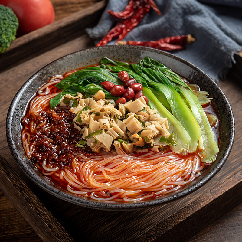 西府秦线线(景丰乡缘）米线麻辣米线爽口美味香辣