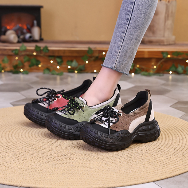 增高8cm网面休闲小白新款2024百搭镂空夏季透气增高板鞋爆款8516