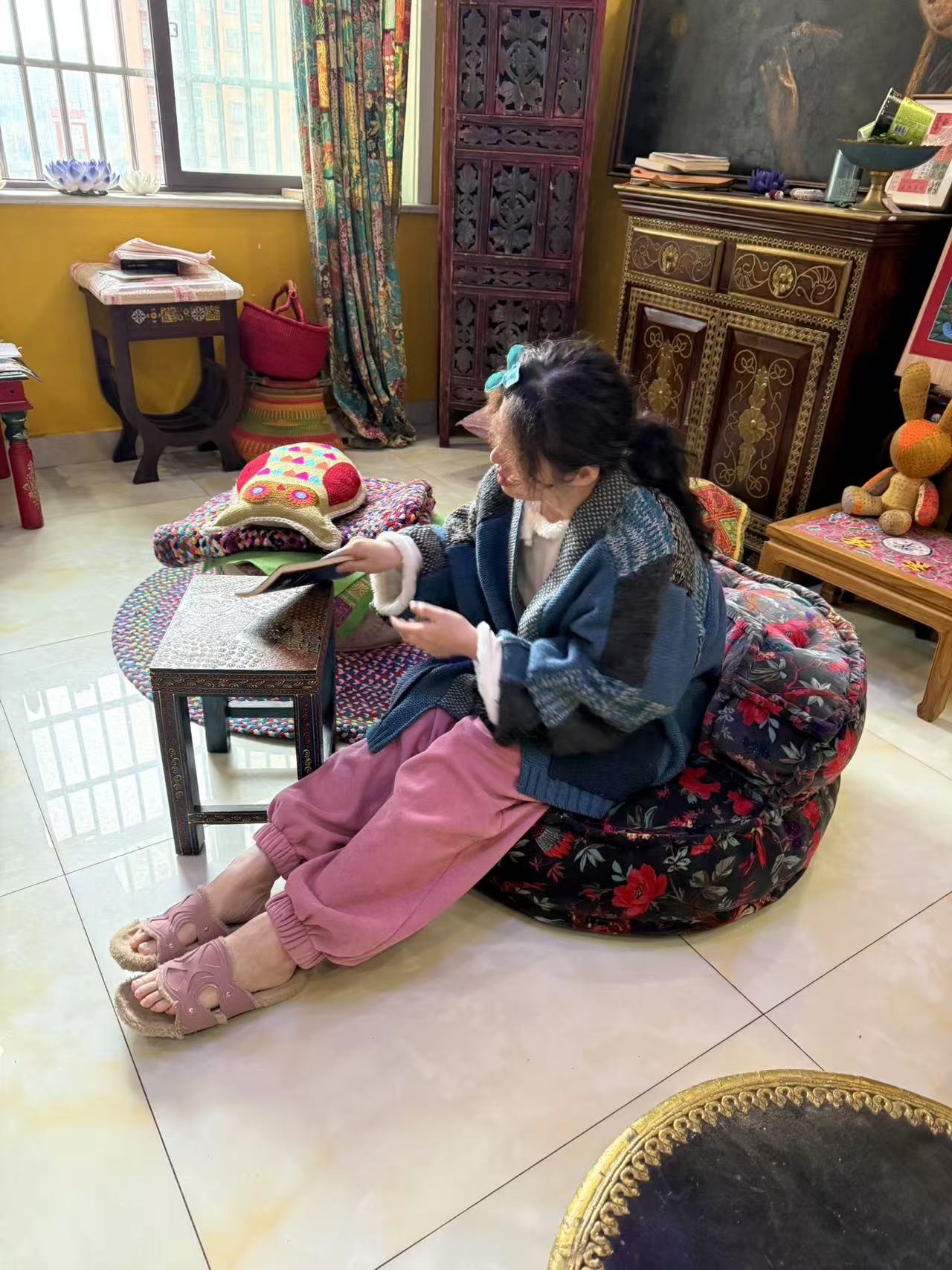 印度家居原版懒人沙发