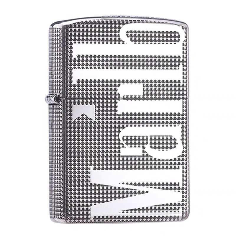 ZIPPO/之宝打火机官方整机包银万宝路满天星五面精雕男友DYH1X1