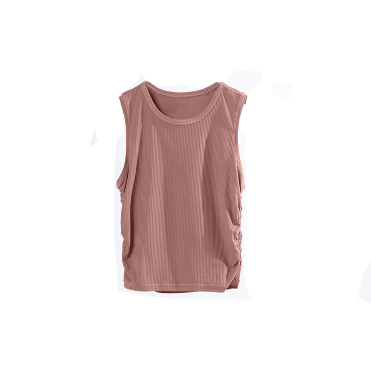 【NU罗纹裸感】Z13-584瑜伽上衣无袖背心夏季夏季显瘦百搭女