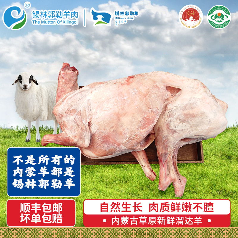 【锡林郭勒羊肉】现发整羊19斤 肉质肥美新鲜宰杀