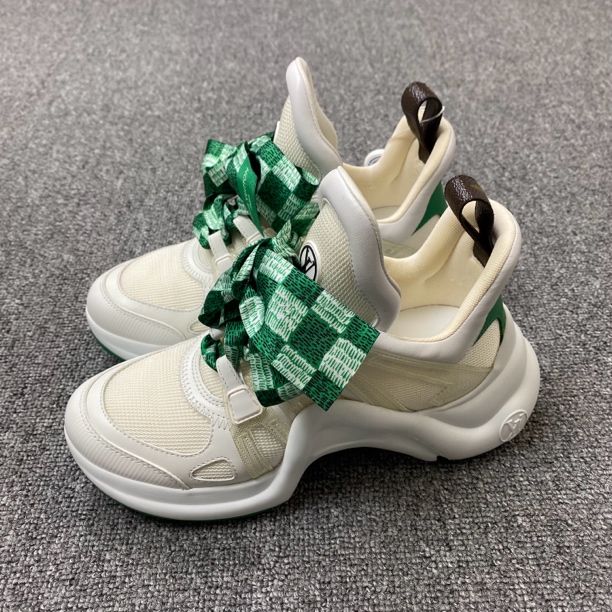 99新 LouisVuitton/路易威登 仅试穿/35.5码/绿丝带拱桥/BF00687