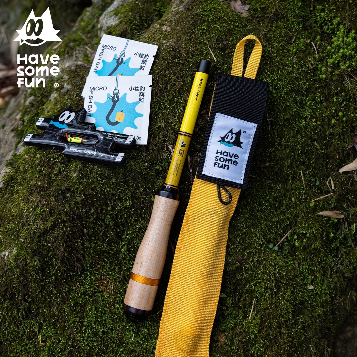 小猫小物钓鱼竿套装儿童竿鳑鲏马口白条户外便携迷你短节溪流手竿