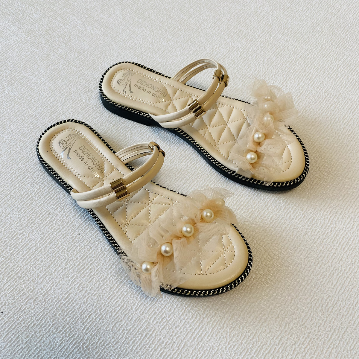 尾货女鞋断码处理女凉拖两穿女鞋反季女士平底拖鞋/库存鞋