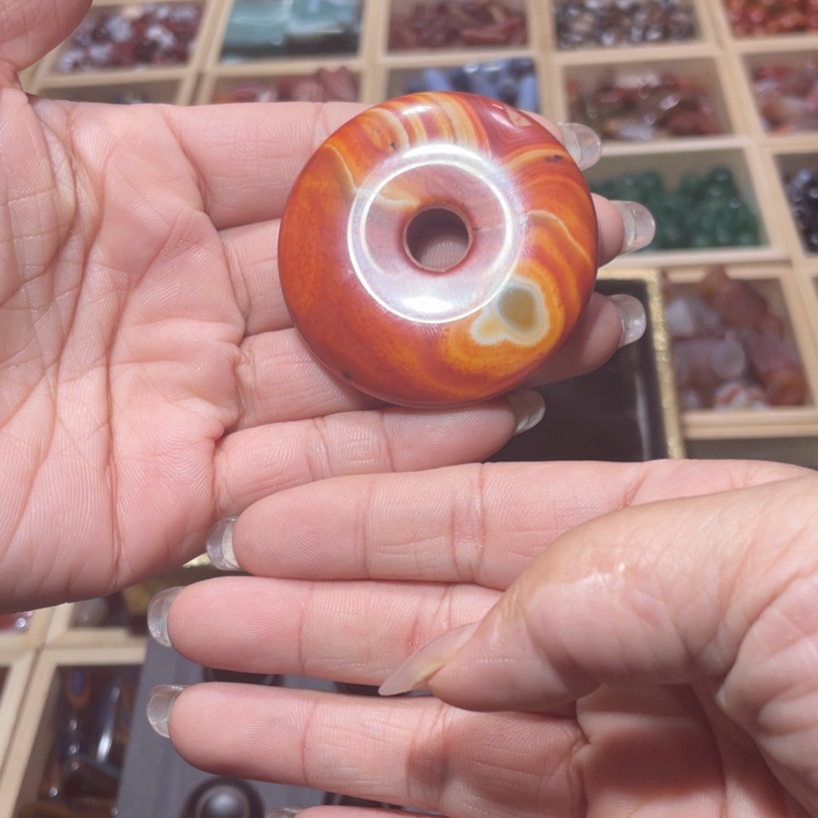 【闪购商品】玛瑙/玉髓珠宝半成品未镶嵌
